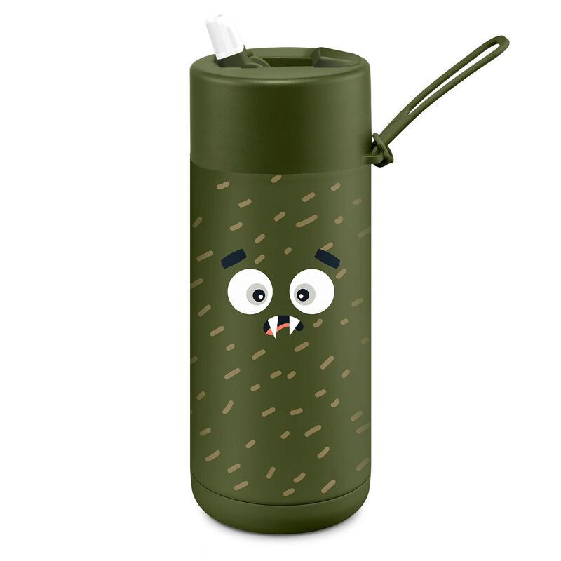 frank green franksters™ 16oz Ceramic Reusable Bottle - Khaki Scout image number 0